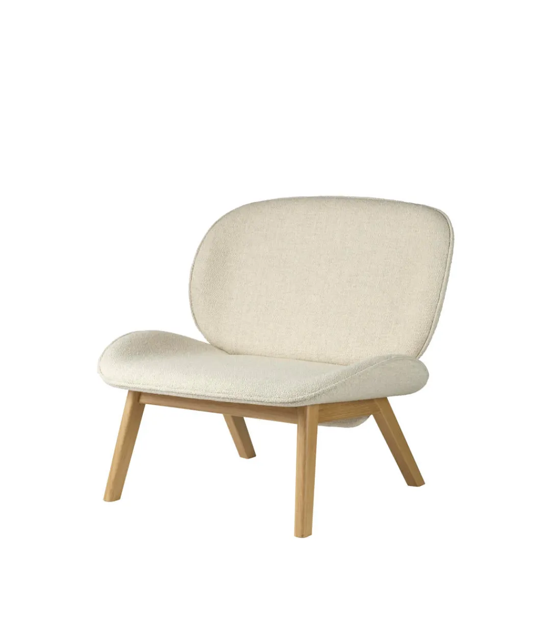 Carina Maria Mølgaard Nielsen L32 Suru - Loungestol - Eg - Beige (00)- Lænestole