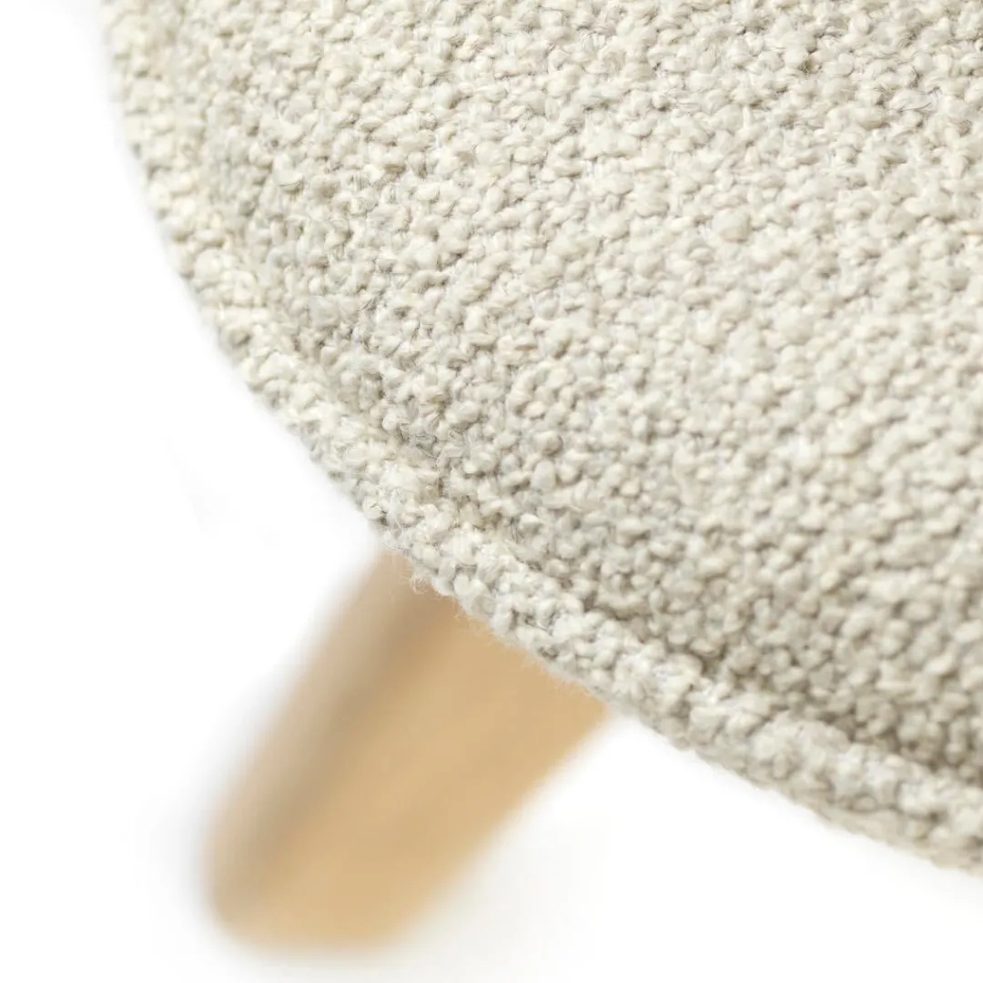 Carina Maria Mølgaard Nielsen L32 Suru - Loungestol - Eg - Beige (00)- Lænestole