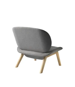 Carina Maria Mølgaard Nielsen L32C5 Suru - Loungestol - Eg - Grey- Lænestole