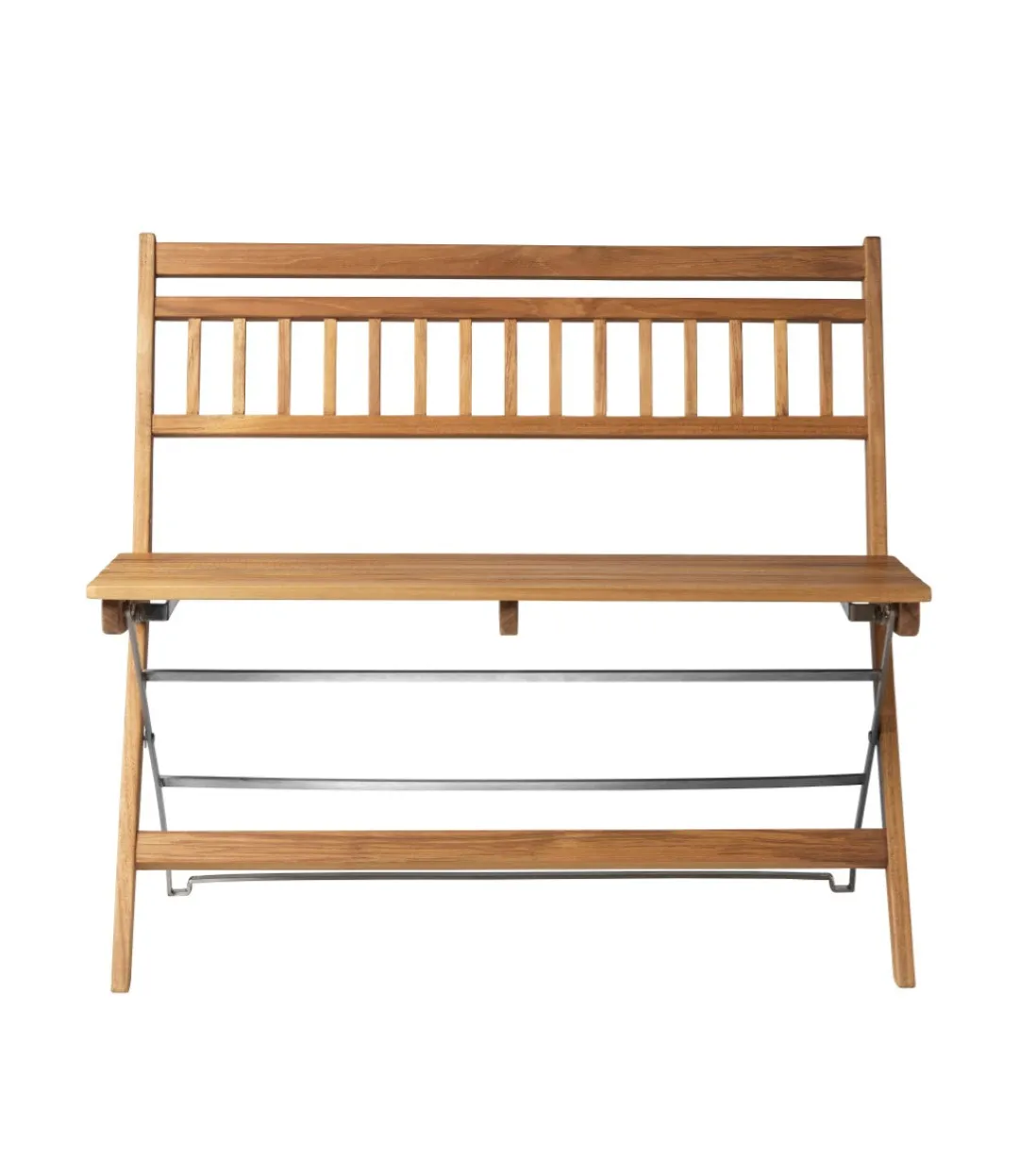 Thomas E. Alken M24 Lilleø - Altanbænk - Stål - Teak- Havebænke