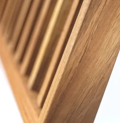 Thomas E. Alken M24 Lilleø - Altanbænk - Stål - Teak- Havebænke