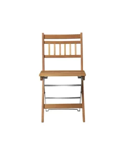 Thomas E. Alken M23 Lilleø - Altanstol - Stål - Teak- Havestole