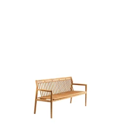 Thomas E. Alken M11 Sammen - 3 pers. havebænk med ryglæn - Teak- Havebænke