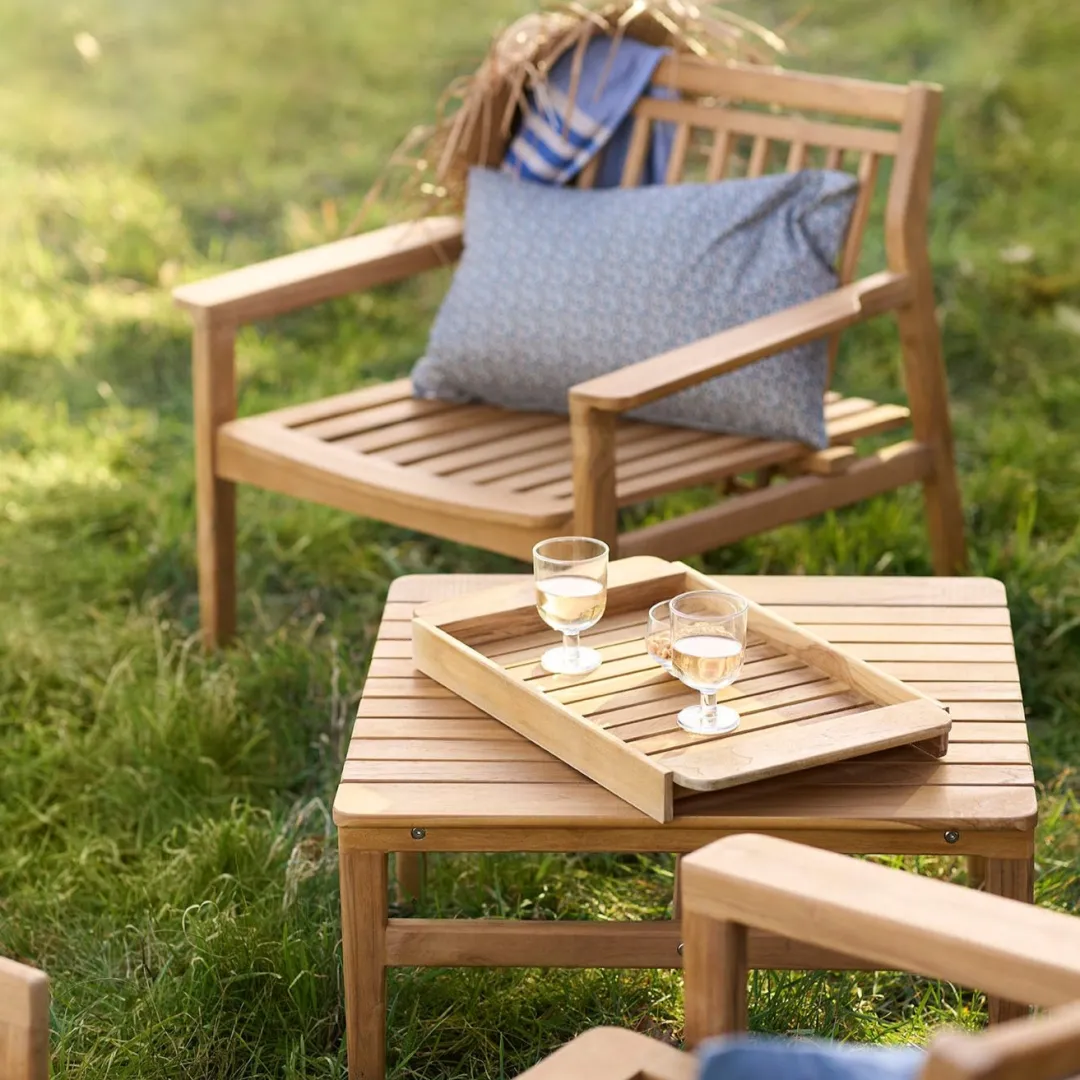 Thomas E. Alken M19 Sammen - Lavt loungebord - Teak- Lounge Møbler