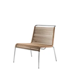 Salto & Sigsgaard M20L Teglgaard - Loungesnorestol - Brun- Lounge Møbler