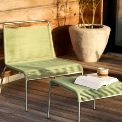 Salto & Sigsgaard M20L Teglgaard - Loungesnorestol - Grøn- Lounge Møbler