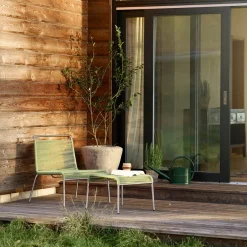 Salto & Sigsgaard M20L Teglgaard - Loungesnorestol - Grøn- Lounge Møbler