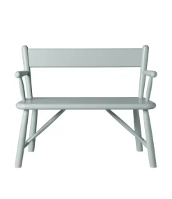 Børge Mogensen P11 - Børnebænk - Bøg - Blue Grey-Børn Børnemøbler