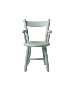 Børge Mogensen P9 - Børnestol - Bøg - Blue Grey-Børn Børnemøbler
