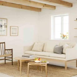 FDB Møbler R37 Hvide Sande - Pude - Beige- Puder