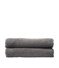 Gitte Lægård R33 Kirkeby - Håndklæde - Granite Gray - 2 stk- Håndklæder