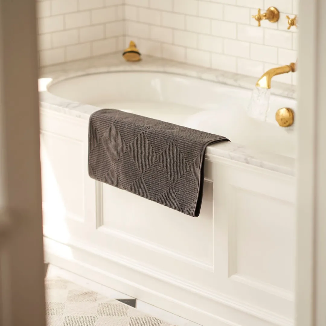 Gitte Lægård R33 Kirkeby - Håndklædepakke - Granite Gray - 4 st- Håndklæder