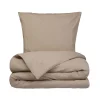 FDB Møbler R39 Vindeby - Sengesæt - Taupe - 140 x 220 cm- Soveværelse|Sengetøj