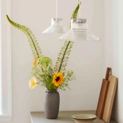 FDB Møbler S8 Lupin - Vase - Warm Grey - 22 cm- Vaser
