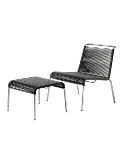Salto & Sigsgaard Teglgaard - Loungesæt - Sort- Havemøbelsæt