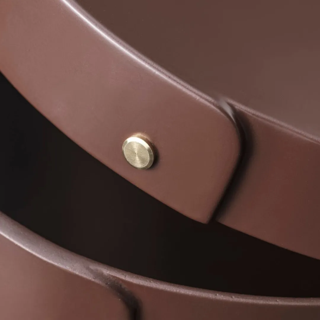 Katrine Sander X3 Drejø - Birk - Chocolate Brown - Ø31- Æsker