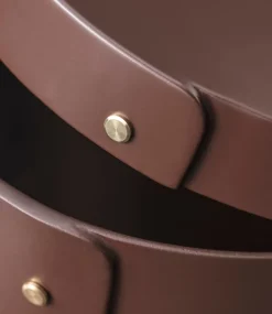 Katrine Sander X3 Drejø - Birk - Chocolate Brown - Ø22- Æsker